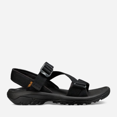 Teva Hurricane XLT2 Cross Strap - Men's Teva Hiking Sandals - Black | India (LUWQ41039)